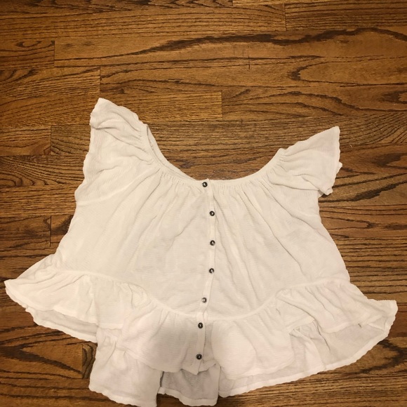 Free people white top NEVER WORN - Picture 3 of 3